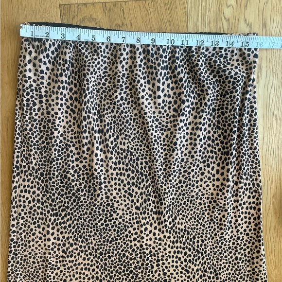 JENNI KAYNE Cheetah Slip Skirt size XL $225 - Picture 7 of 7